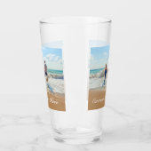 Benutzerdefiniert das Foto mit Textname Glas (Links)