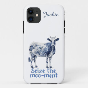 Benutzerdefiniert "das Moo-ment nutzen" Case-Mate iPhone Hülle