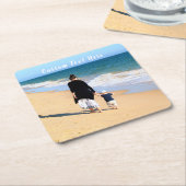 Benutzerdefiniert den PapierUntersetzer des Fotos Rechteckiger Pappuntersetzer (angewinkelt)