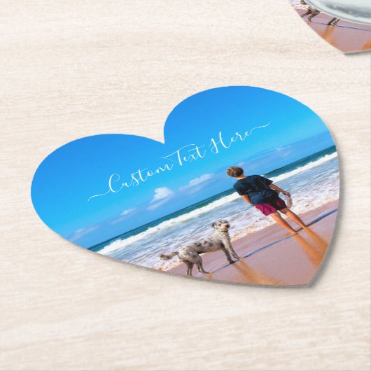 Benutzerdefiniert den PapierUntersetzer des Fotos Untersetzer (angewinkelt)