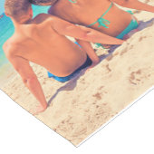 Benutzerdefiniert den Runden der Fotocollage mit T Kurzer Tischläufer (Ecke)