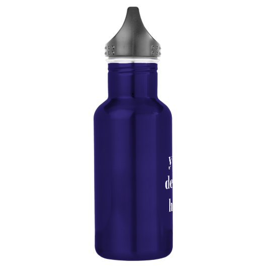 Benutzerdefiniert Edelstahlflasche (Links)
