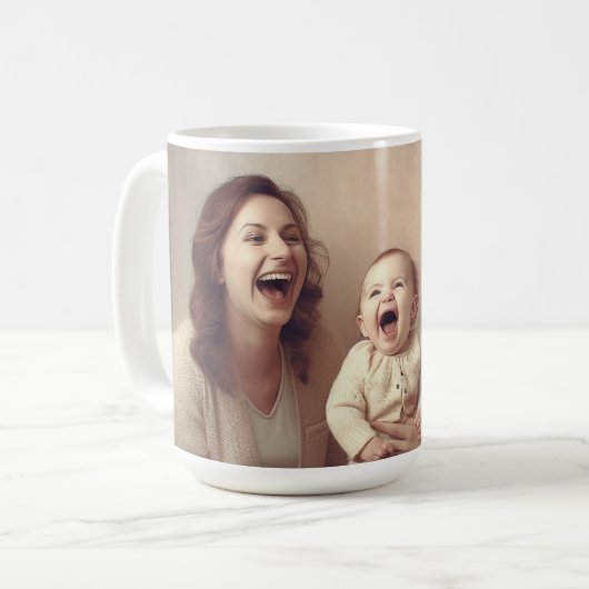 Benutzerdefiniert (Eigenes Foto und/oder Text hinz Kaffeetasse (Vorderseite Links)