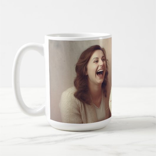 Benutzerdefiniert (Eigenes Foto und/oder Text hinz Kaffeetasse (Links)