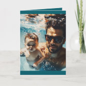 Benutzerdefiniert ein Foto und eine Meldung innerh Karte (Vorderseite)