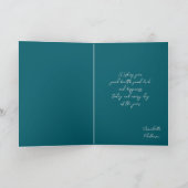 Benutzerdefiniert ein Foto und eine Meldung innerh Karte (Innenseite)