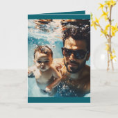 Benutzerdefiniert ein Foto und eine Meldung innerh Karte (Gelbe Blume)