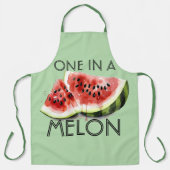 Benutzerdefiniert EINE IN EINER WASSERMELONE Somme Schürze (Vorderseite)
