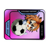 Benutzerdefiniert eine Sportkarte Magnet (Horizontal)