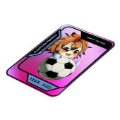 Benutzerdefiniert eine Sportkarte Magnet (Linke Seite)