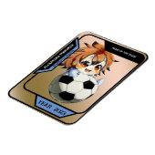 Benutzerdefiniert eine Sportkarte Magnet (Linke Seite)