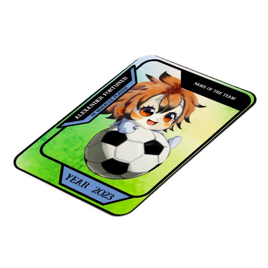 Benutzerdefiniert eine Sportkarte Magnet (Linke Seite)