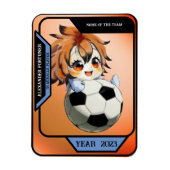 Benutzerdefiniert eine Sportkarte Magnet (Vertikal)