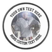 Benutzerdefiniert einer Art Personalisiert Eishockey Puck (Vorderseite)