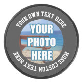 Benutzerdefiniert einer Art Personalisiert Eishockey Puck (Vorderseite)