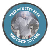 Benutzerdefiniert einer Art Personalisiert Eishockey Puck (Vorderseite)