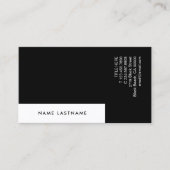 Benutzerdefiniert Einfach Minimalistisch Einzigart Visitenkarte (Vorderseite)