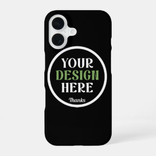 benutzerdefiniert, einzigartig, elegant & minimali iPhone 16 hülle