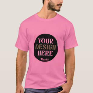 benutzerdefiniert, einzigartig, elegant & minimali T-Shirt
