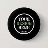 benutzerdefiniert, einzigartig, elegant und minima button (Vorderseite)