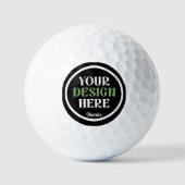 benutzerdefiniert, einzigartig, elegant und minima golfball (Vorderseite)