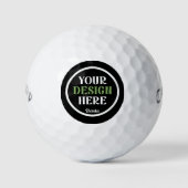 benutzerdefiniert, einzigartig, elegant und minima golfball (Vorderseite)