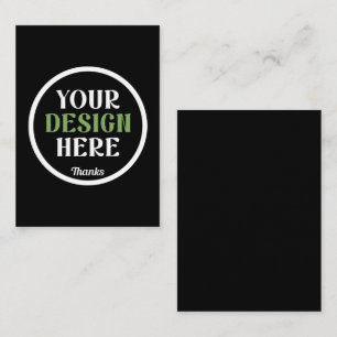 benutzerdefiniert, einzigartig, elegant und minima mitteilungskarte