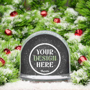 benutzerdefiniert, einzigartig, elegant und minima schneekugeln