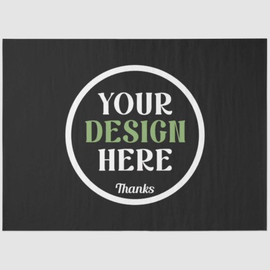 benutzerdefiniert, einzigartig, elegant und minima seidenpapier (Vorderseite)