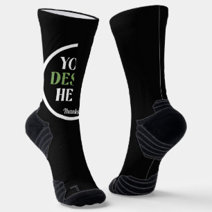 benutzerdefiniert, einzigartig, elegant und minima socken