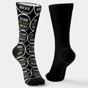 benutzerdefiniert, einzigartig, elegant und minima socken