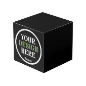 benutzerdefiniert, einzigartig, elegant und minima würfel (Vorderseite Schrägansicht)