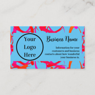 Benutzerdefiniert Einzigfarbiges Abstrakt Visitenkarte