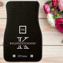 Benutzerdefiniert Elegant Klassisch Monogramm Fami