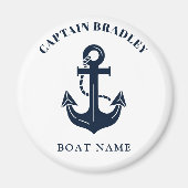 Benutzerdefiniert Eleganter Nautilus Kapitän und B Magnet (Vorne)