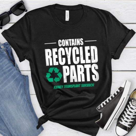 Benutzerdefiniert enthält Gerecycelt Teile-Transpl T-Shirt