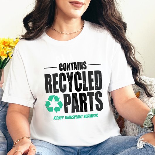 Benutzerdefiniert enthält Gerecycelt Teile Transpl Tri-Blend Shirt