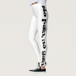 Benutzerdefiniert Erstelle Deinen eigenen Text G Leggings