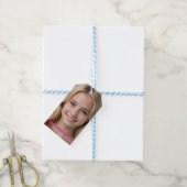 Benutzerdefiniert erstellen Sie Ihr eigenes Foto Geschenkanhänger (Mit Garn)