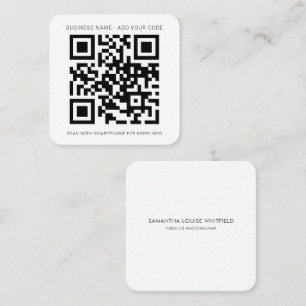 Benutzerdefiniert Erstellen Sie Ihren eigenen QR-M Quadratische Visitenkarte
