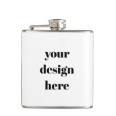 Benutzerdefiniert Flachmann (Vorderseite)