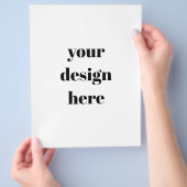 Benutzerdefiniert Flyer (Hand)