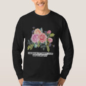 Benutzerdefiniert Foto Artwork Dark Long Sleeve an T-Shirt (Vorderseite)
