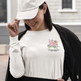 Benutzerdefiniert Foto Artwork - Frauen-LG-Sieb T-Shirt