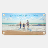 Benutzerdefiniert Foto-Banner mit Text Banner (Horizontal)