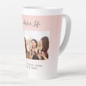 Benutzerdefiniert Foto beste Freunde für Leben rot Milchtasse (Rechte Ecke)