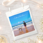 Benutzerdefiniert Foto bevorzugt Bag mit Text Geschenktütchen (Ausgeschnitten)