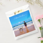 Benutzerdefiniert Foto bevorzugt Bag mit Text Geschenktütchen (Versiegelt)