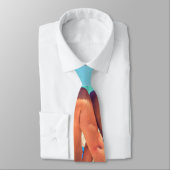 Benutzerdefiniert Foto Neck Tie Krawatte (Gebunden)