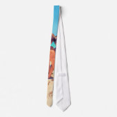 Benutzerdefiniert Foto Neck Tie Krawatte (Rückseite)